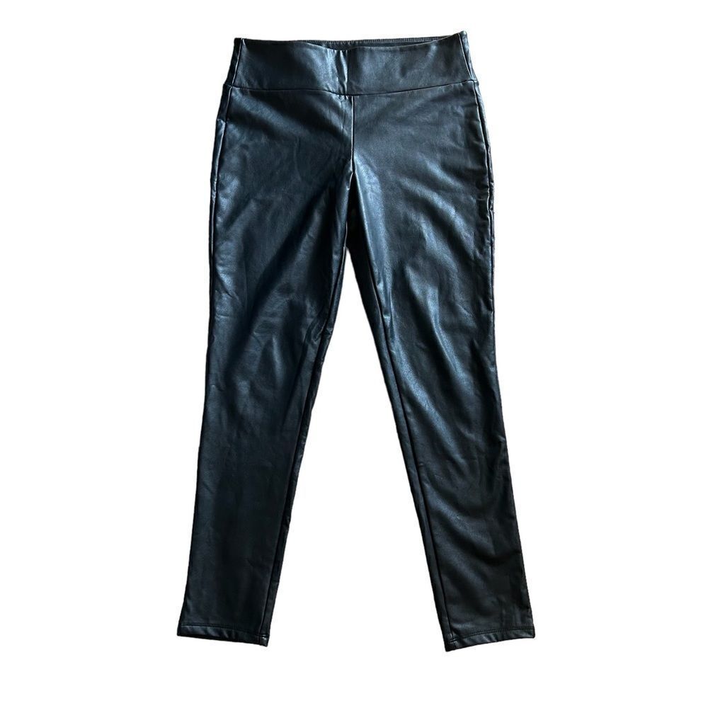 Kendall & Kylie | Faux Leather Leggings Pants, Size M - Picture 2 of 9